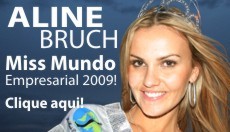 ALINE BRUCH - MISS MUNDO EMPRESARIAL 2009
