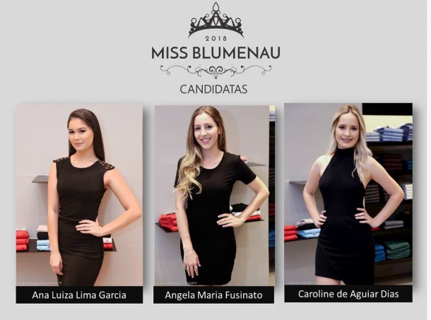 CANDIDATAS MISS BLUMENAU 2018-1